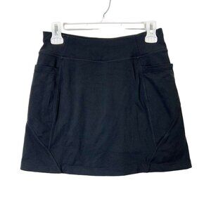 Athleta Excursion Skort Womens Size XS Black Active Skirt